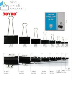 Joyko Binder Clip 300 Klip Penjepit kertas