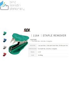 Gambar Pencabut Isi Staples SDI 1164 Staple Remover merek SDI