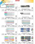 Contoh Joyko BallPen BP-264 (Spino) Pena Pulpen merek Joyko